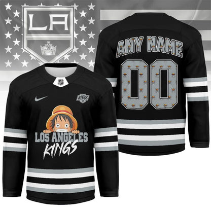 LIMITED EDITION - NEW CUSTOMIZED NHL16 LA KINGS UNISEX HOCKEY JERSEY