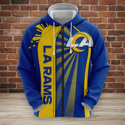 LIMITED EDITION - NEW CUSTOMIZED NFL22 LAR LOS ANGELES RAMS UNISEX T-SHIRT, POLO, HOODIE & JACKETS