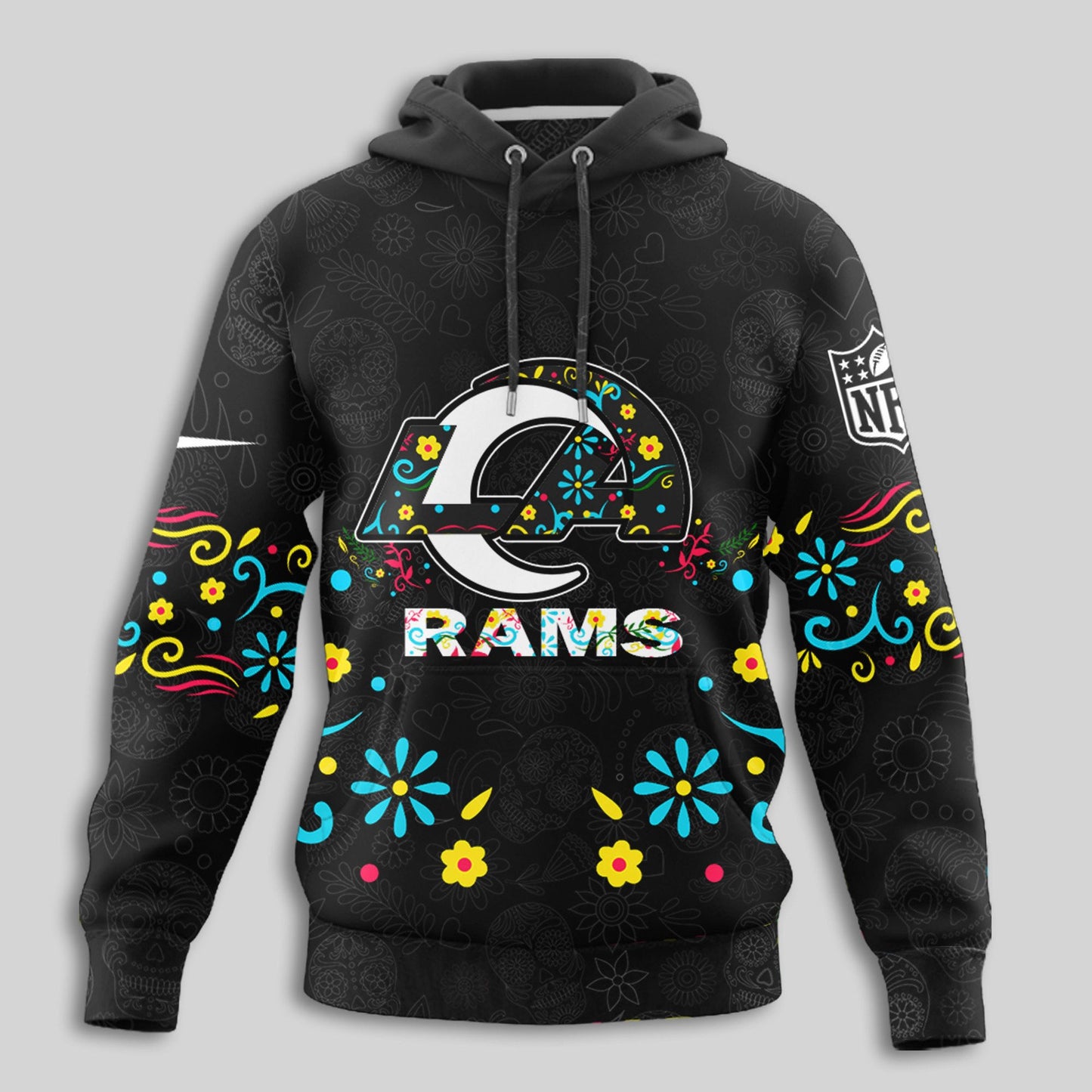 LIMITED EDITION - NEW CUSTOMIZED NFL22 LAR LOS ANGELES RAMS UNISEX T-SHIRT, POLO, HOODIE & JACKETS