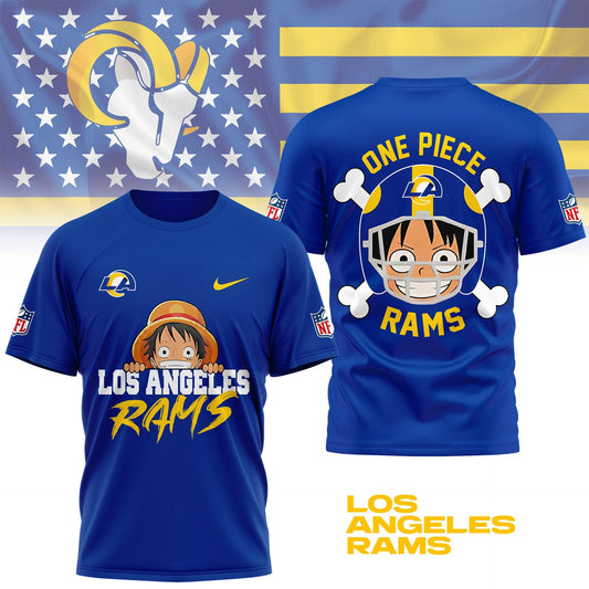 LIMITED EDITION - NEW CUSTOMIZED NFL22 LAR LOS ANGELES RAMS ONE PIECE FAN 3D SHIRT