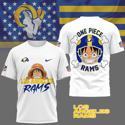 LIMITED EDITION - NEW CUSTOMIZED NFL22 LAR LOS ANGELES RAMS ONE PIECE FAN 3D SHIRT