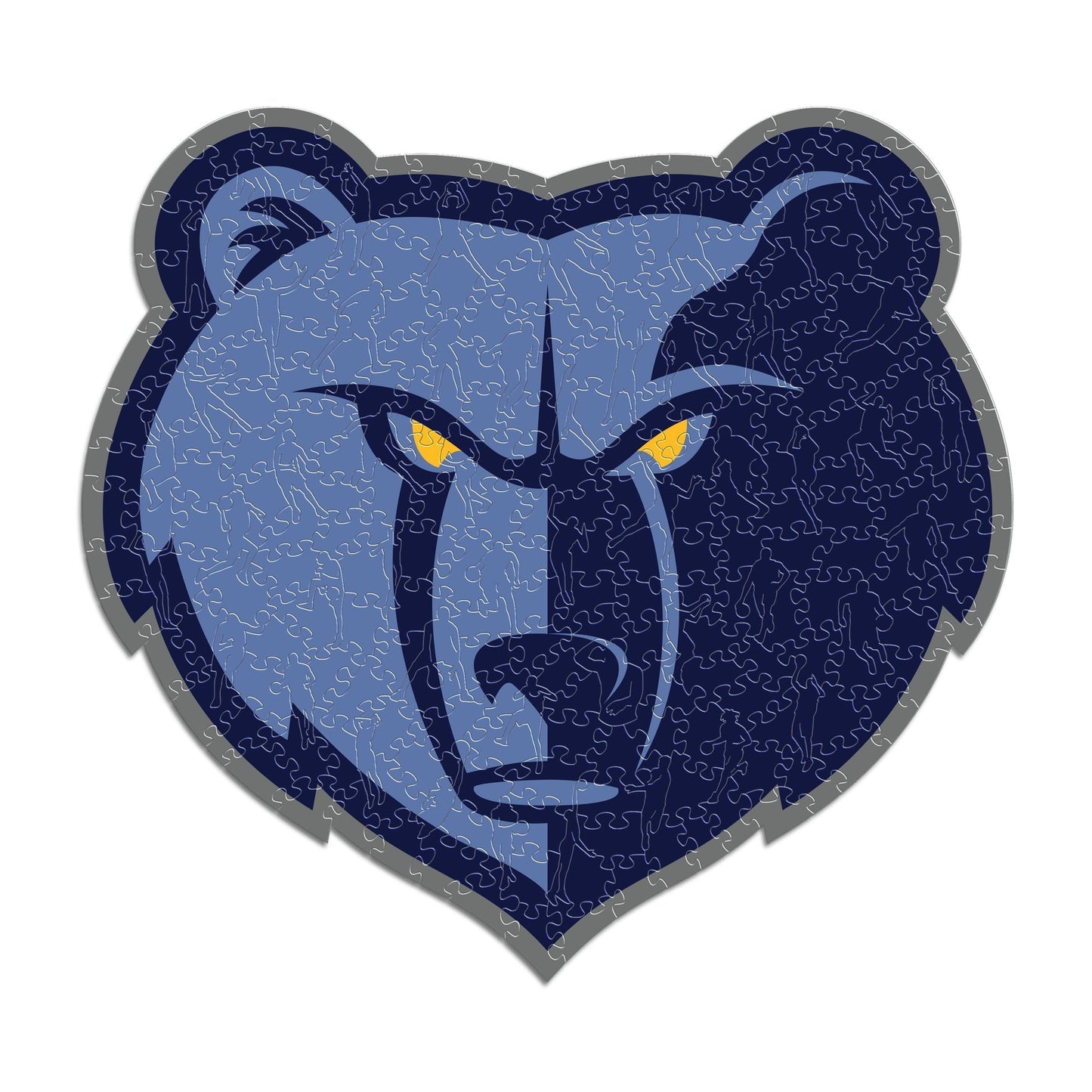 LIMITED EDITION - NEW CUSTOMIZED NBA13 MG MEMPHIS GRIZZLIES WOODEN PUZZLE