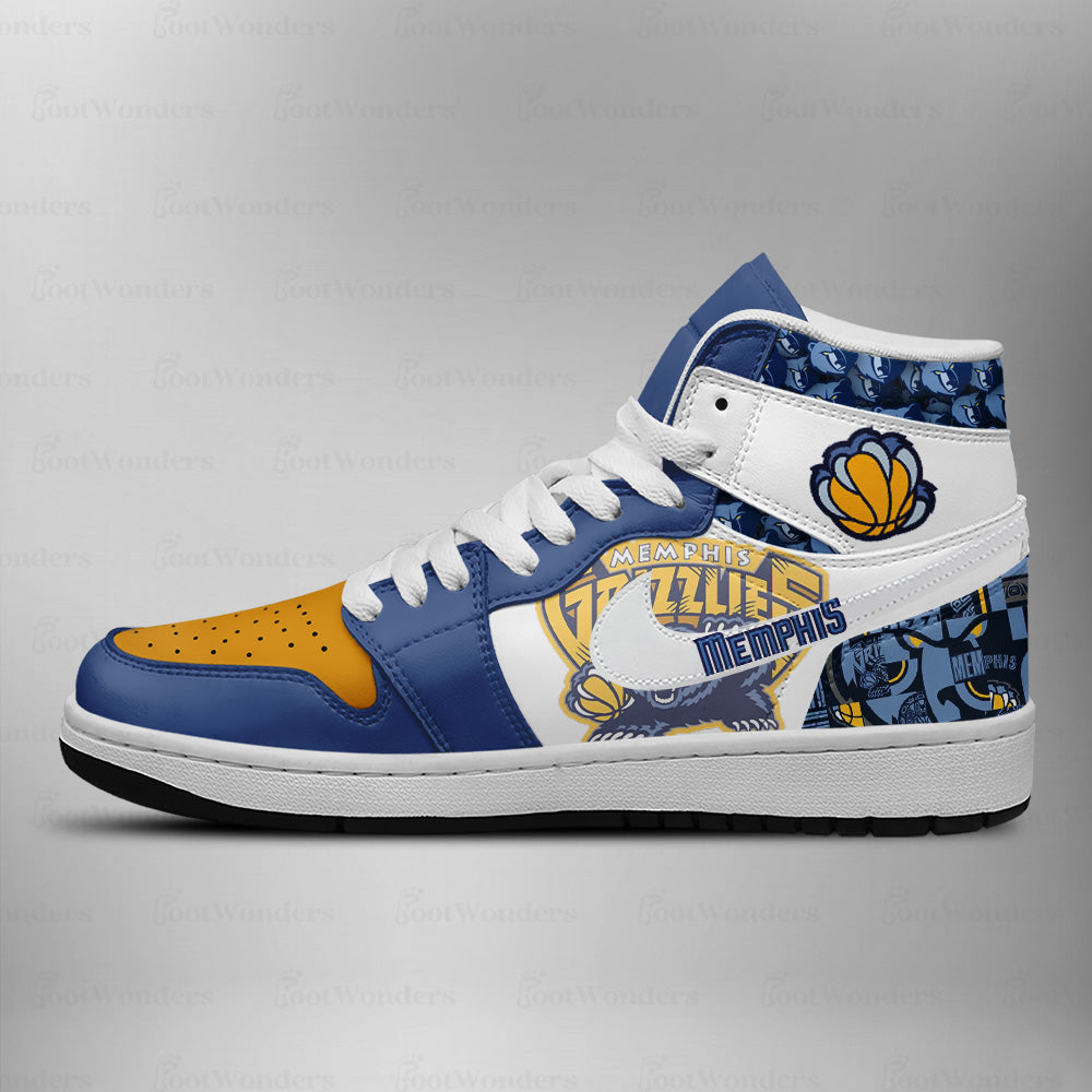 LIMITED EDITION - NEW CUSTOMIZED NBA13 ME GRIZZLIES AIR JORDAN SNEAKERS