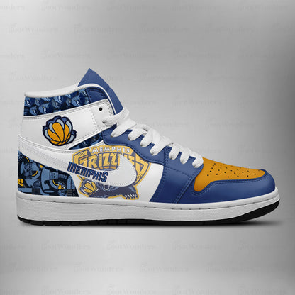 LIMITED EDITION - NEW CUSTOMIZED NBA13 ME GRIZZLIES AIR JORDAN SNEAKERS