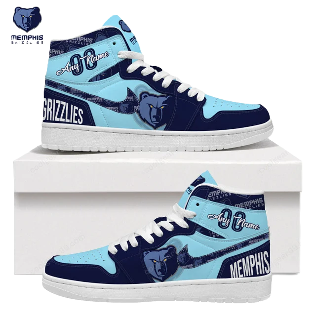 LIMITED EDITION - NEW CUSTOMIZED NBA13 ME GRIZZLIES AIR JORDAN SNEAKERS