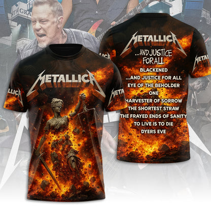NEW PREMIUM METALLICA UNISEX T-SHIRT, POLO, HOODIE & JACKETS 2026