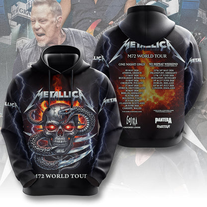 NEW PREMIUM METALLICA UNISEX T-SHIRT, POLO, HOODIE & JACKETS 2026