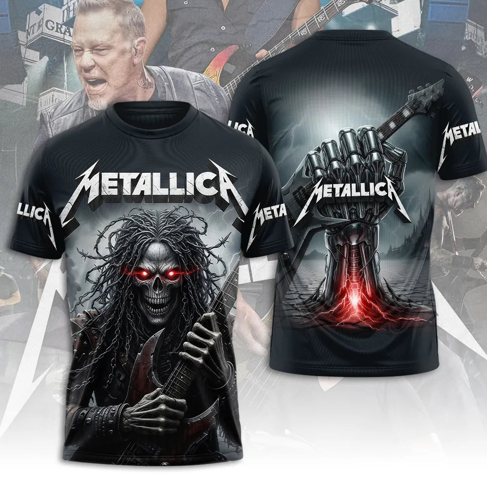 NEW PREMIUM METALLICA UNISEX T-SHIRT, POLO, HOODIE & JACKETS 2026
