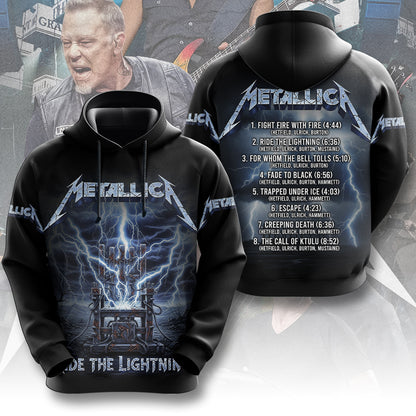 NEW PREMIUM METALLICA UNISEX T-SHIRT, POLO, HOODIE & JACKETS 2026
