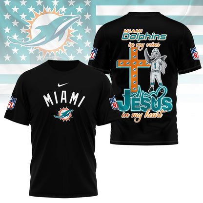 LIMITED EDITION - NEW CUSTOMIZED NFL19 MDP MIAMI DOLPHINS T-SHIRT | MULTIPLE COLORS AVAILABLE