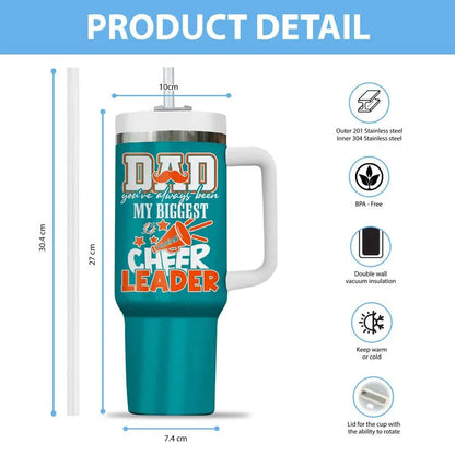LIMITED EDITION - NEW CUSTOMIZED NFL19 MDP MIAMI DOLPHINS 40oz TUMBLER