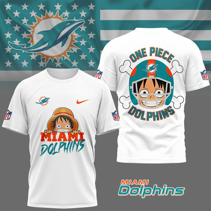 LIMITED EDITION - NEW CUSTOMIZED NFL19 MDP MIAMI DOLPHINS ONE PIECE FAN 3D SHIRT
