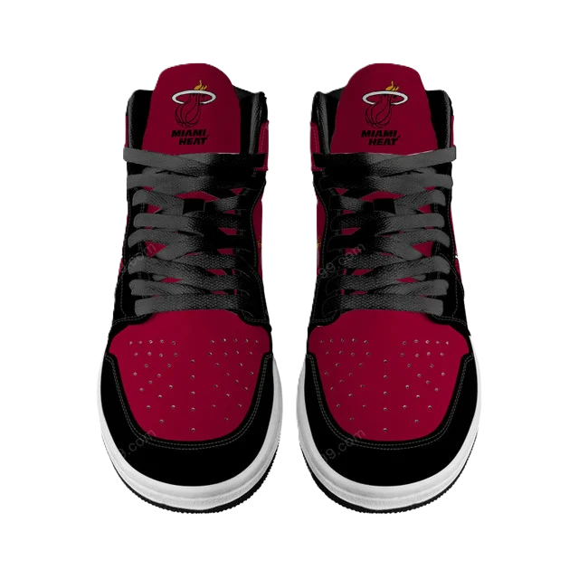 LIMITED EDITION - NEW CUSTOMIZED NBA20 MI HEAT AIR JORDAN SNEAKERS