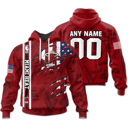 LIMITED EDITION - NEW CUSTOMIZED NBA20 MH MIAMI HEAT UNISEX T-SHIRT, POLO, HOODIE & JACKETS
