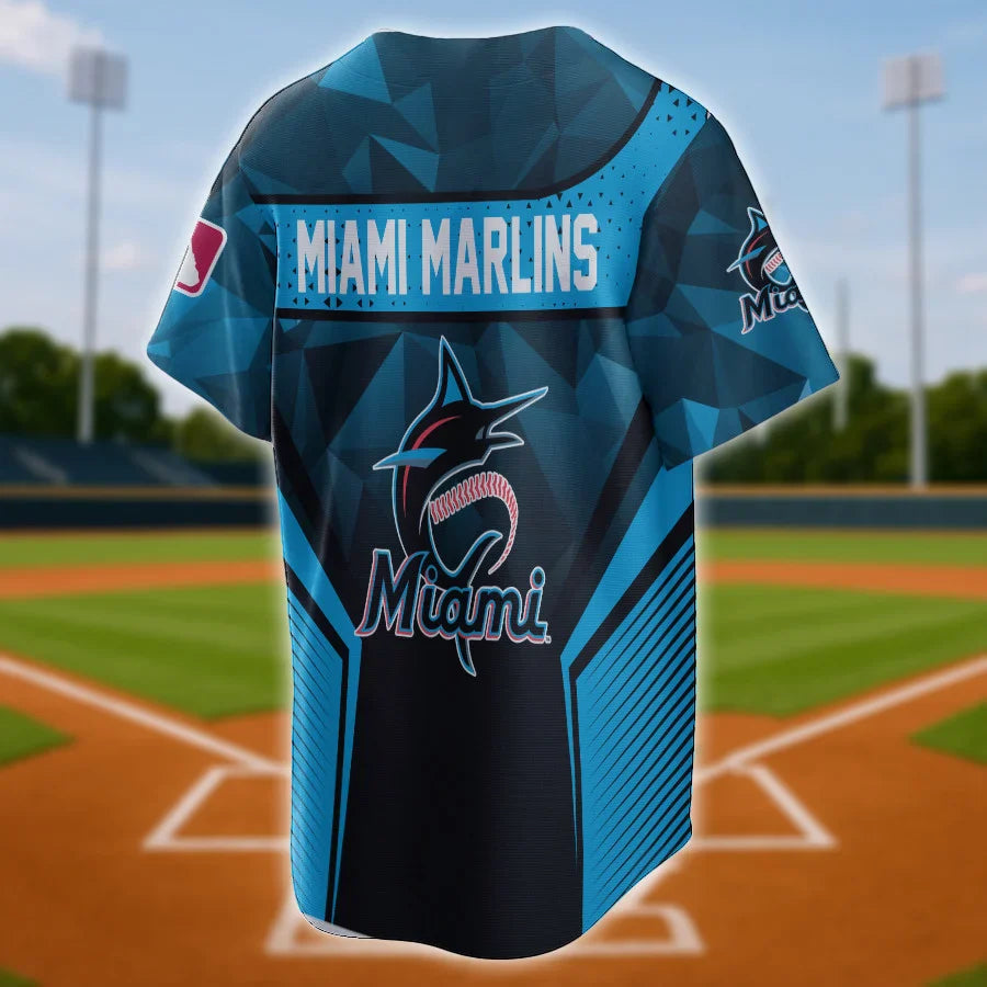 LIMITED EDITION - NEW CUSTOMIZED MLB20 MI MARLINS BASEBALL JERSEY