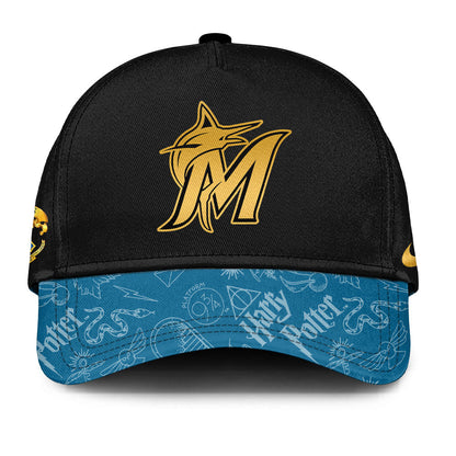 LIMITED EDITION - NEW CUSTOMIZED MLB20 MI MARLINS x HARRY POTTER BASEBALL JERSEY & CAP