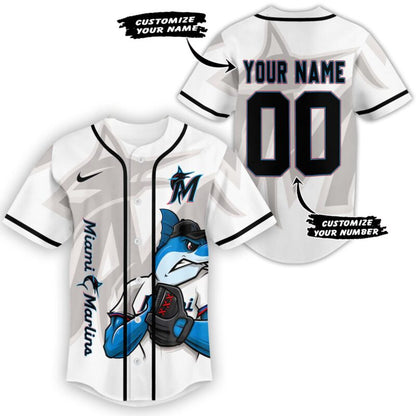 LIMITED EDITION - NEW CUSTOMIZED MLB20 MI MARLINS BASEBALL JERSEY