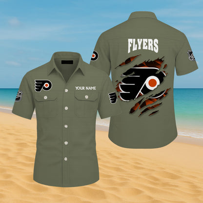LIMITED EDITION - NEW CUSTOMIZED NHL27 PPF PHILADELPHIA FLYERS CARGO SHIRT