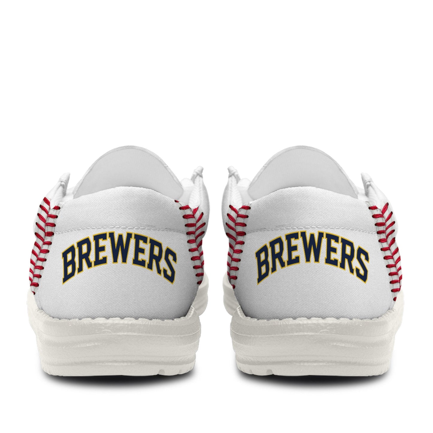 LIMITED EDITION - NEW CUSTOMIZED MLB15 MW BREWERS LOAFER SHOES
