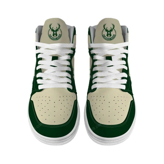 LIMITED EDITION - NEW CUSTOMIZED NBA11 MW BUCKS AIR JORDAN SNEAKERS