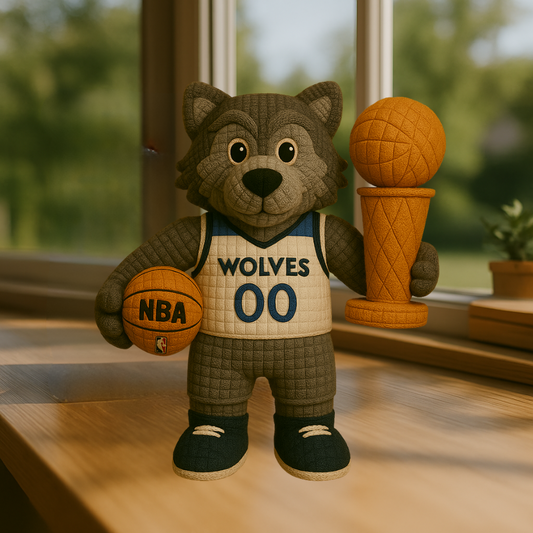Limited Edition - NBA 05 MT Minnesota Timberwolves Handmade Crochet