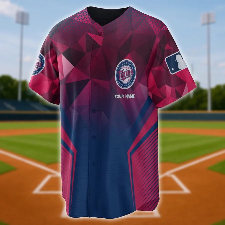 LIMITED EDITION - NEW CUSTOMIZED MLB22 MN TWINS BASEBALL JERSEY