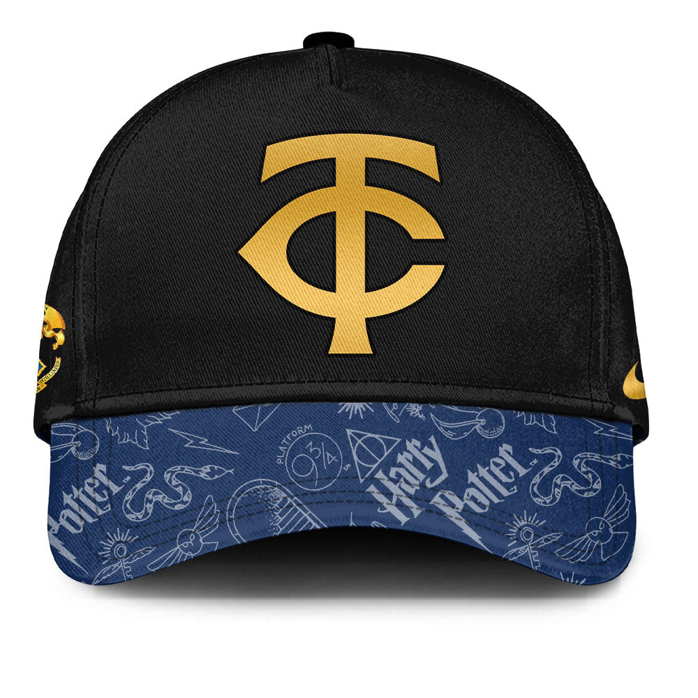 LIMITED EDITION - NEW CUSTOMIZED MLB22 MN TWINS x HARRY POTTER BASEBALL JERSEY & CAP