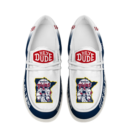 LIMITED EDITION - NEW CUSTOMIZED MLB22 MN TWINS LOAFER SHOES