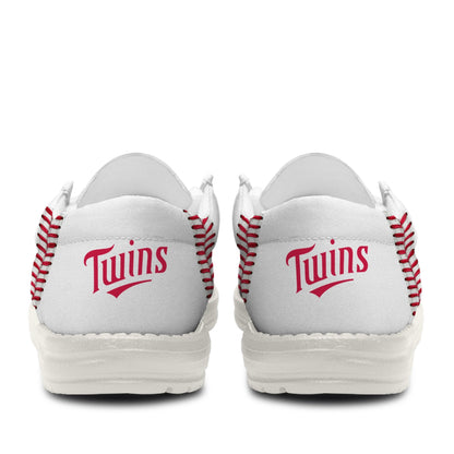 LIMITED EDITION - NEW CUSTOMIZED MLB22 MN TWINS LOAFER SHOES
