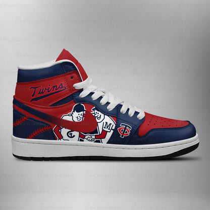 LIMITED EDITION - NEW CUSTOMIZED MLB22 MN TWINS AIR JORDAN SNEAKERS