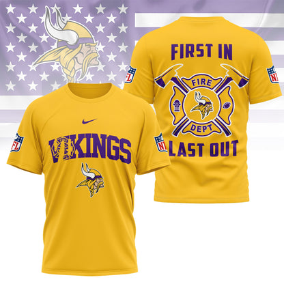 LIMITED EDITION - NEW CUSTOMIZED NFL05 MVK MINNESOTA VIKINGS T-SHIRT | MULTIPLE COLORS AVAILABLE