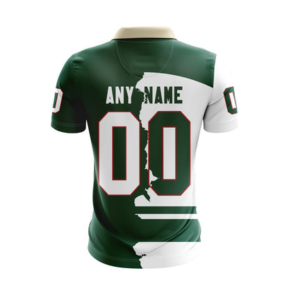 LIMITED EDITION - NEW CUSTOMIZED NHL13 MNW MINNESOTA WILD UNISEX T-SHIRT, POLO, HOODIE & JACKETS