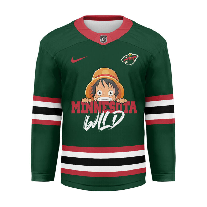 LIMITED EDITION - NEW CUSTOMIZED NHL13 MN WILD UNISEX HOCKEY JERSEY