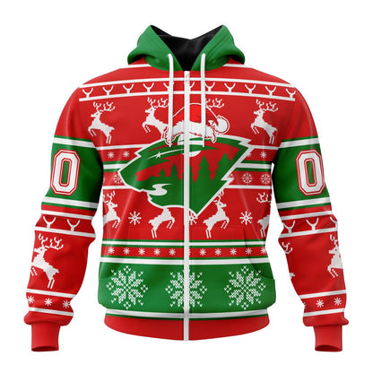 LIMITED EDITION - NEW CUSTOMIZED NHL13 MNW MINNESOTA WILD UNISEX T-SHIRT, POLO, HOODIE & JACKETS