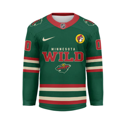 LIMITED EDITION - NEW CUSTOMIZED NHL13 MN WILD UNISEX HOCKEY JERSEY