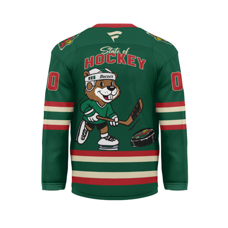 LIMITED EDITION - NEW CUSTOMIZED NHL13 MN WILD UNISEX HOCKEY JERSEY