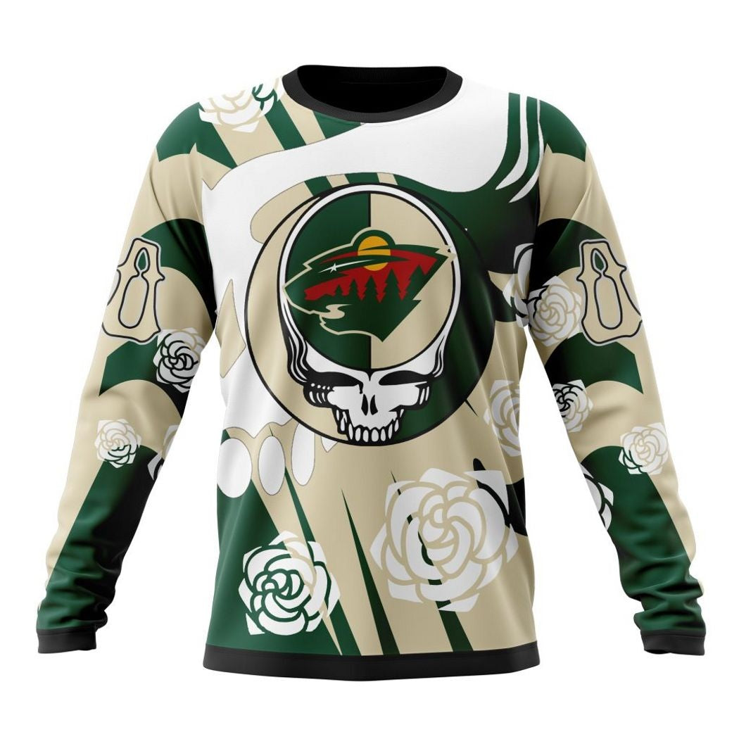 LIMITED EDITION - NEW CUSTOMIZED NHL13 MN WILD T-SHIRT, SWEATSHIRT, HOODIE & ZIP HOODIE