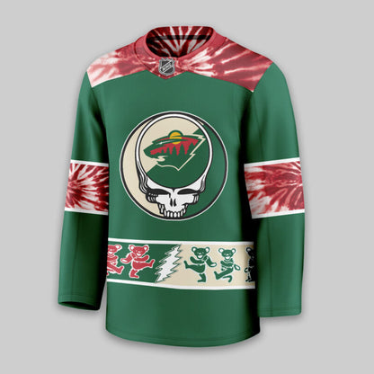 LIMITED EDITION - NEW CUSTOMIZED NHL13 MN WILD UNISEX HOCKEY JERSEY