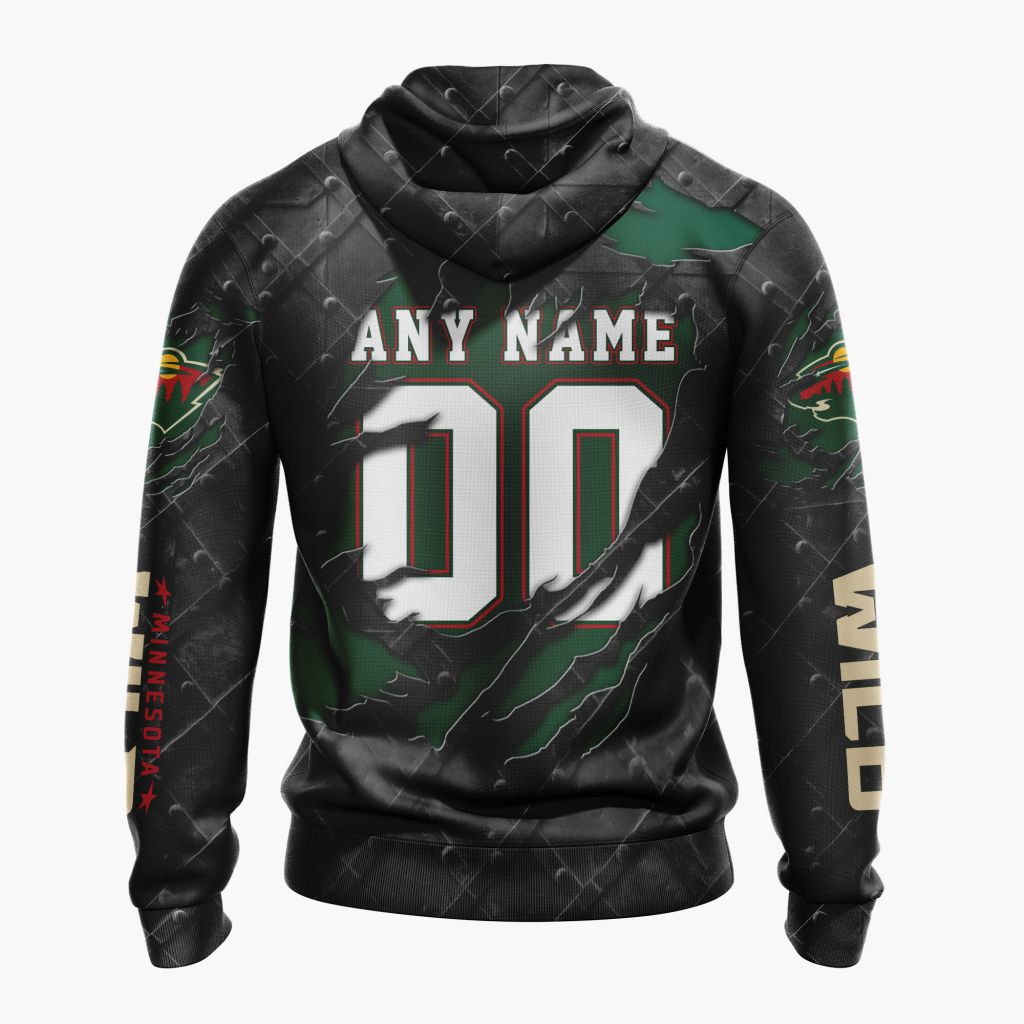 LIMITED EDITION - NEW CUSTOMIZED NHL13 MNW MINNESOTA WILD UNISEX T-SHIRT, POLO, HOODIE & JACKETS
