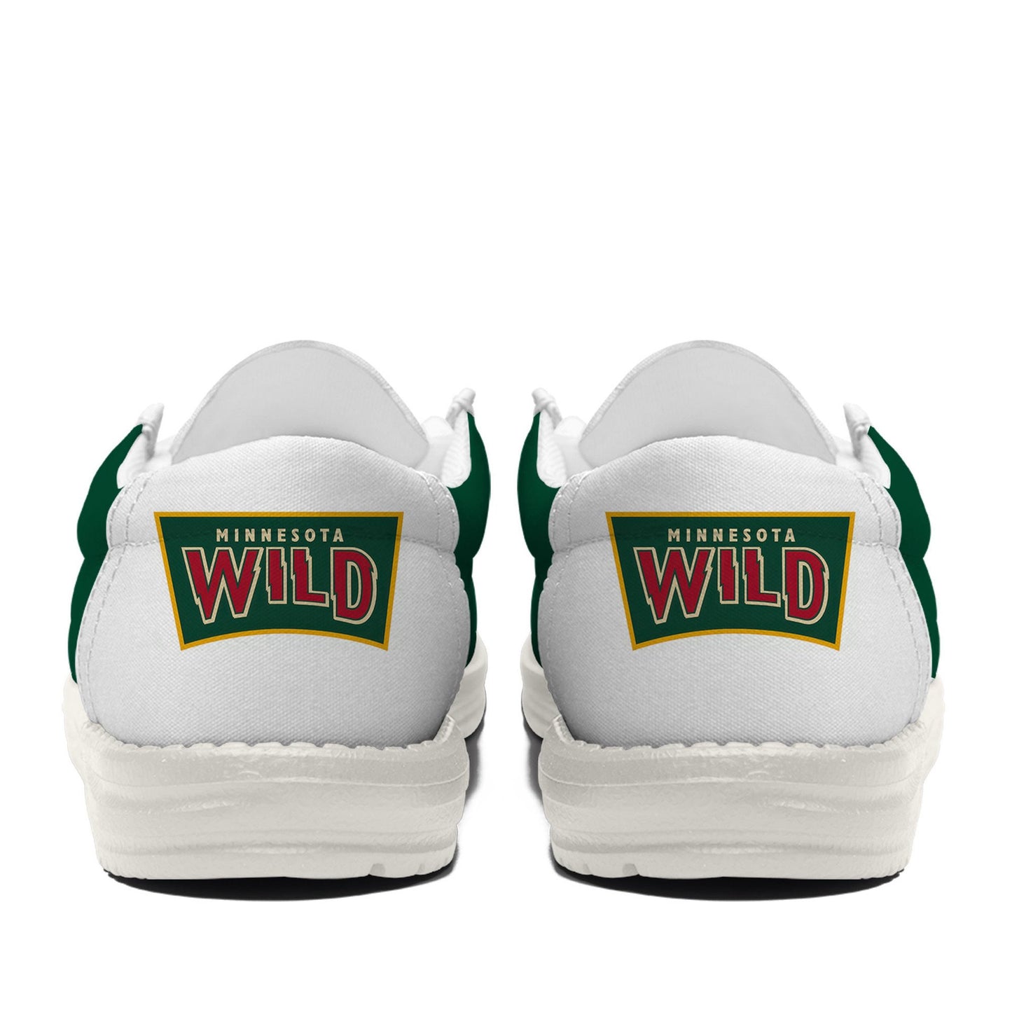 LIMITED EDITION - NEW CUSTOMIZED NHL13 MNW MINNESOTA WILD LOAFER SHOES