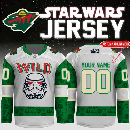LIMITED EDITION - NEW CUSTOMIZED NHL13 MN WILD UNISEX HOCKEY JERSEY