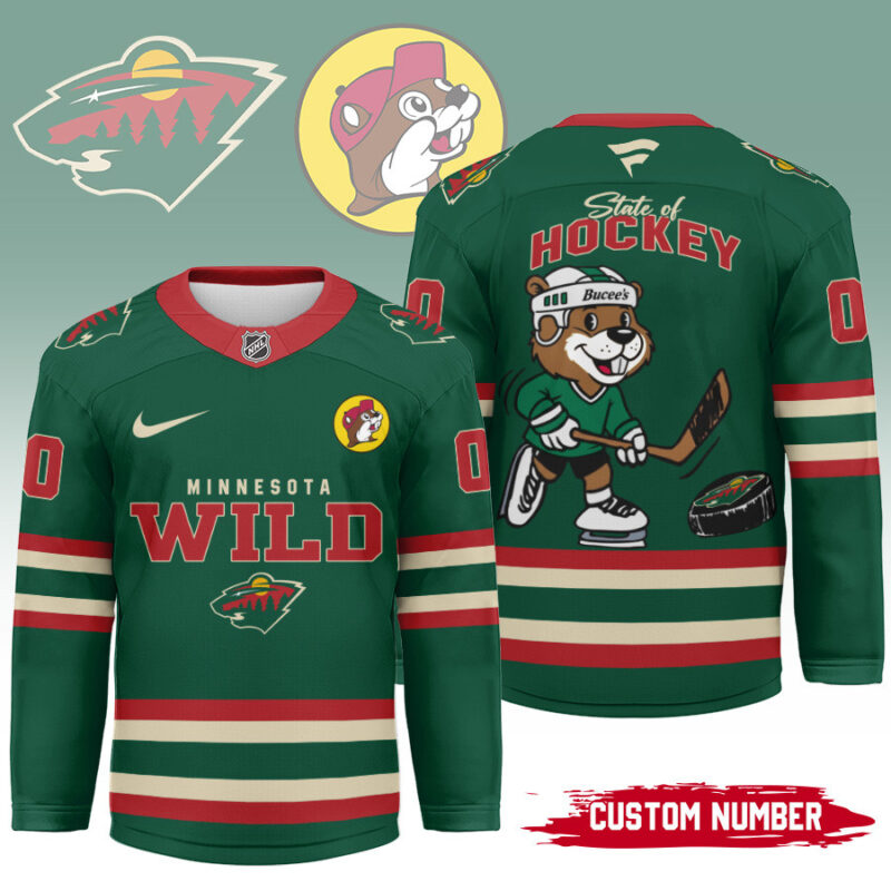 LIMITED EDITION - NEW CUSTOMIZED NHL13 MN WILD UNISEX HOCKEY JERSEY