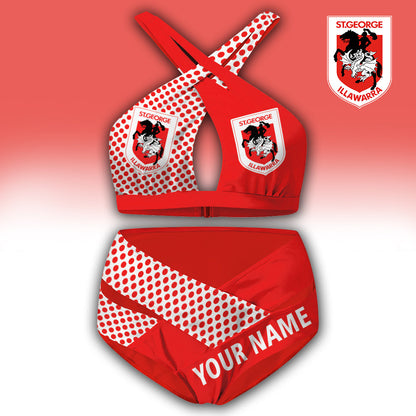 LIMITED EDITION - NEW 14 IDG PERSONALIZED WOMEN'S CROSS SWIMSUIT UNDERWEAR PERFECT GIFT FOR FANS