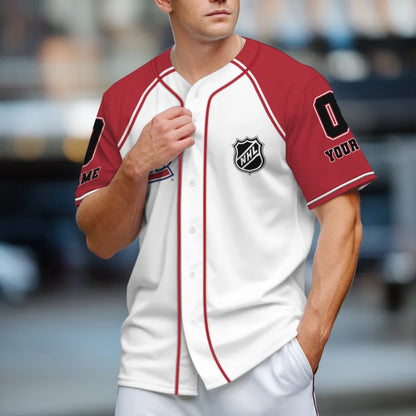 LIMITED EDITION - NEW CUSTOMIZED NHL11 MT CANADIENS BASEBALL JERSEY