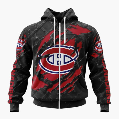 LIMITED EDITION - NEW CUSTOMIZED NHL11 MCD MONTREAL CANADIENS UNISEX T-SHIRT, POLO, HOODIE & JACKETS