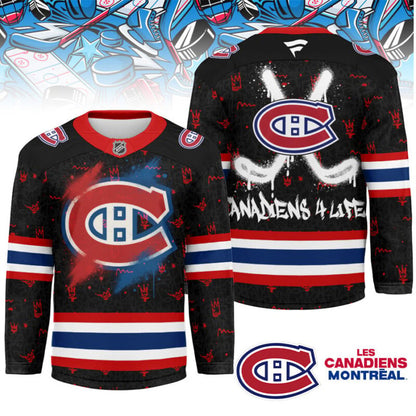 LIMITED EDITION - NEW CUSTOMIZED NHL11 MT CANADIENS UNISEX HOCKEY JERSEY