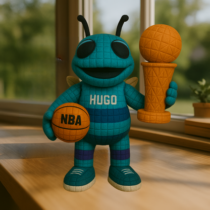 Limited Edition - NBA 27 CH Charlotte Hornets Handmade Crochet