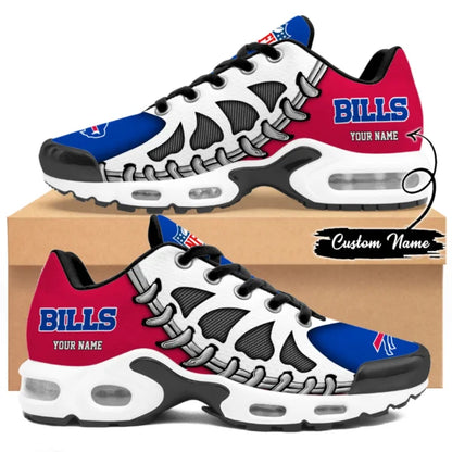 LIMITED EDITION - NEW CUSTOMIZED NFL03 BFB BUFFALO BILLS UNISEX AIR MAX PLUS SNEAKERS