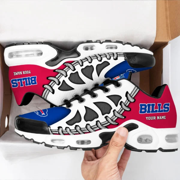 LIMITED EDITION - NEW CUSTOMIZED NFL03 BFB BUFFALO BILLS UNISEX AIR MAX PLUS SNEAKERS