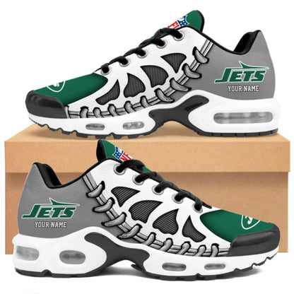 LIMITED EDITION - NEW CUSTOMIZED NFL25 NYJ NEW YORK JETS UNISEX AIR MAX PLUS SNEAKERS